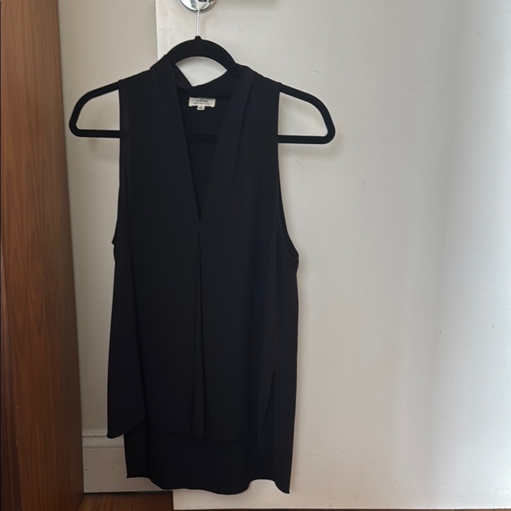 Elegant Black Sleeveless Top